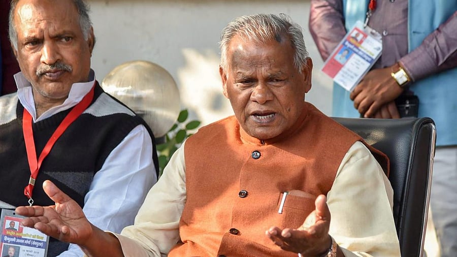 Jitan Ram Manjhi file photo. Credit: PTI Photo