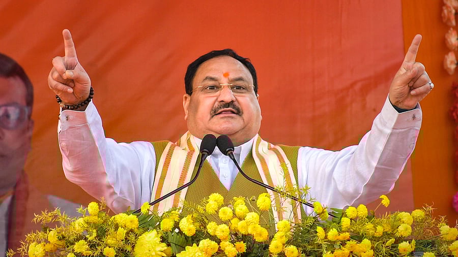 J P Nadda. Credit: PTI Photo