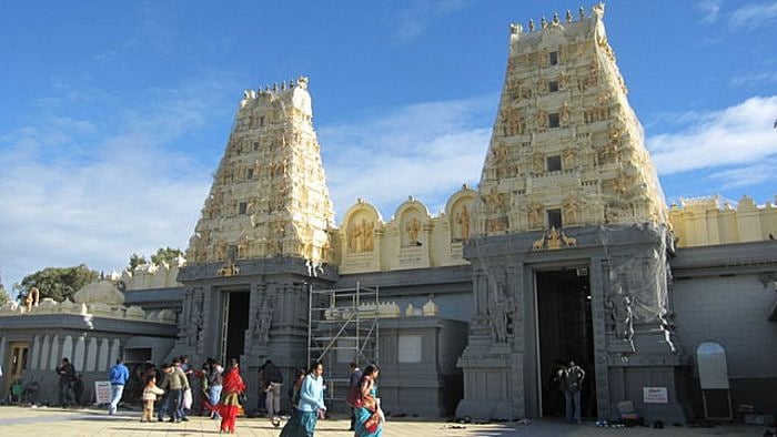 The Shri Shiva Vishnu Temple was one of the temples that had come under attack. Credit: Wikimedia Commons