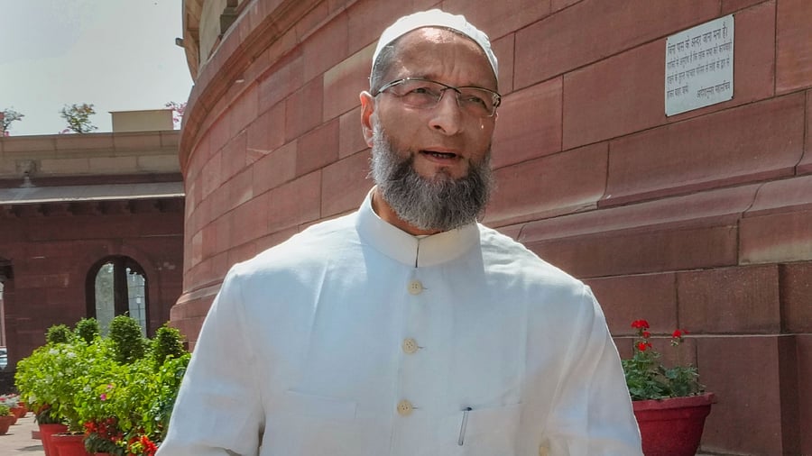 All India Majlis-e-Ittehadul (AIMIM) leader and Hyderabad MP Asaduddin Owaisi. Credit: PTI Photo