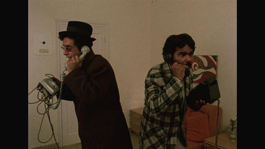This was the time when Satish got to play his first iconic role, that of Ashok Namboodiripad of 'Jaane Bhi Do Yaaro' (1983). The scene with him and Naseeruddin Shah going round and round speaking on the phone with each other while being in the same room has gone down as one of the funniest bits ever shot in Hindi cinema. Credit: Special Arrangement