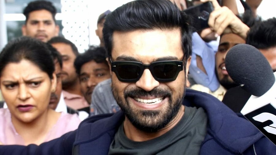 South Indian actor Ram Charan. Credit: IANS Photo
