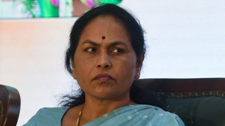 Union Minister Shobha Karandlaje. Credit: DH Photo
