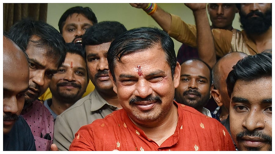 T Raja Singh. Credit: PTI Photo