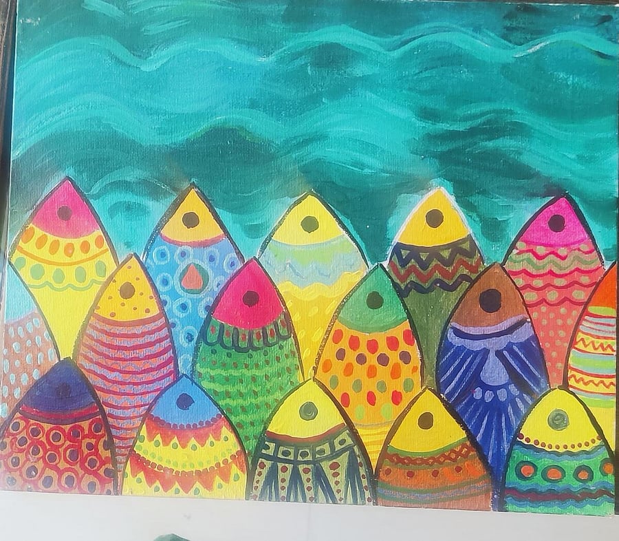 An artwork slated for display