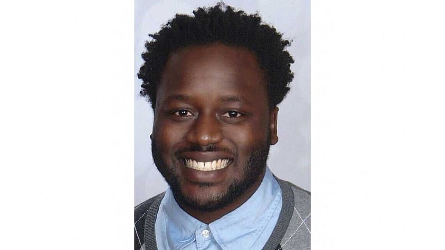 Irvo Otieno, 28, who died on March 6, 2023 in the custody of deputies in central Virginia. Credit: AFP Photo
