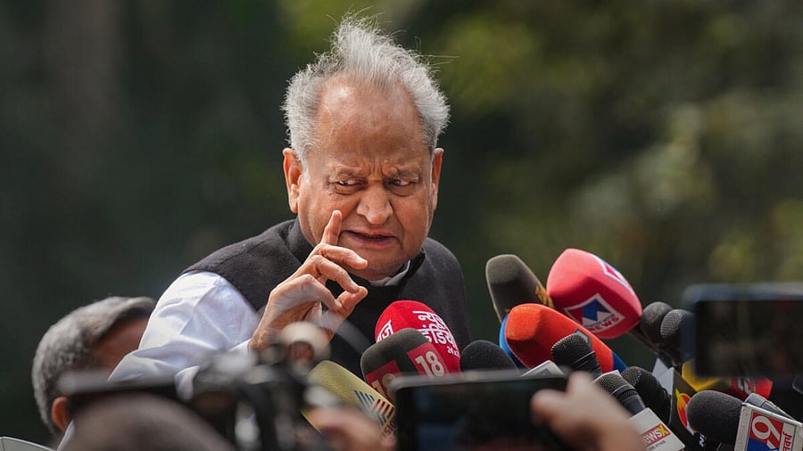 Rajasthan Chief Minister Ashok Gehlot. Credit: PTI Photo