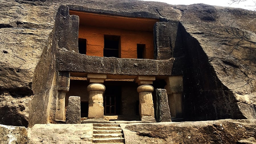 Chiseled out of a massive basaltic rock outcrop, the cave complex demonstrates the Buddhist style in art and architecture. Credit: Getty Images