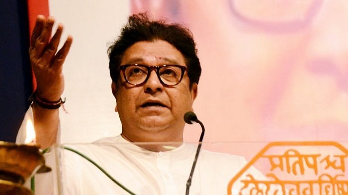 In his Gudi Padwa rally at Shivaji Park on Wednesday, Raj played a drone-shot video of the dargah which has come to what appears to be a small island or reclamation just off the Hazrat Makhdoom Shah Baba dargah at Mahim. Credit: IANS Photo