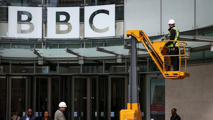 The British Broadcasting Corporation (BBC) headquarters in London. Credit: Reuters File Photo