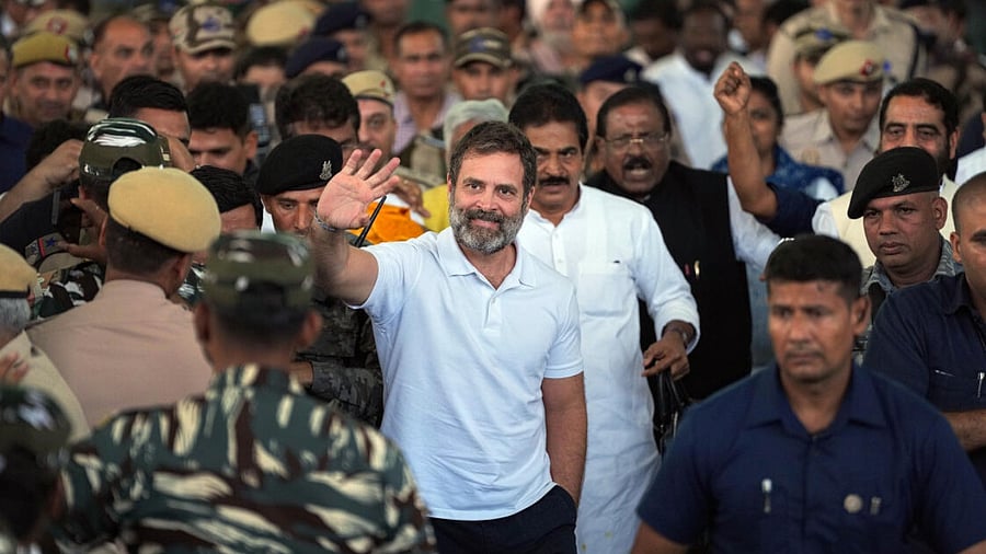 The court sentenced Gandhi to two years’ imprisonment in a case filed by Surat BJP MLA Purnesh Modi, who claimed that he was defamed by Gandhi’s words. Credit: PTI File Photo