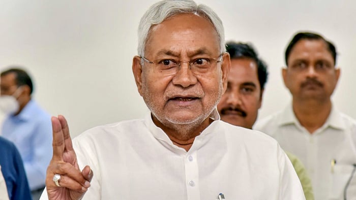 Nitish Kumar. Credit: PTI Photo