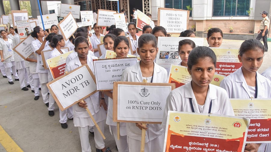 As many as 12,746 TB patients have been detected in the state so far since January this year. DH File Photo