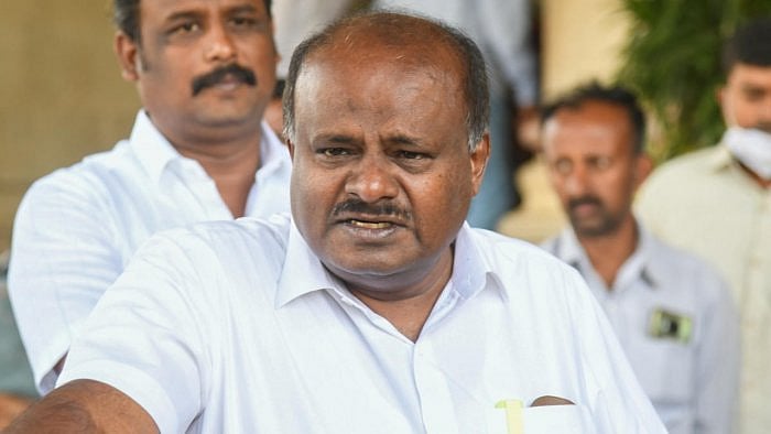 H D Kumaraswamy. Credit: DH File Photo