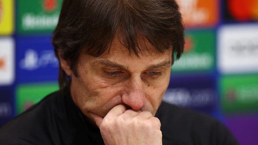 Tottenham Hotspur manager Antonio Conte. Credit: Reuters photo