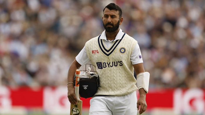 Cheteshwar Pujara. Credit: Reuters Photo