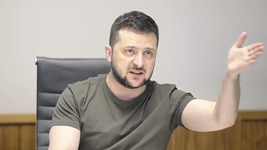 Ukrainian President Volodymyr Zelenskyy. Credit: PTI Photo