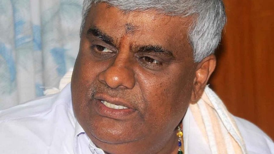 JD(S) minister H D Revanna. Credit: DH Photo