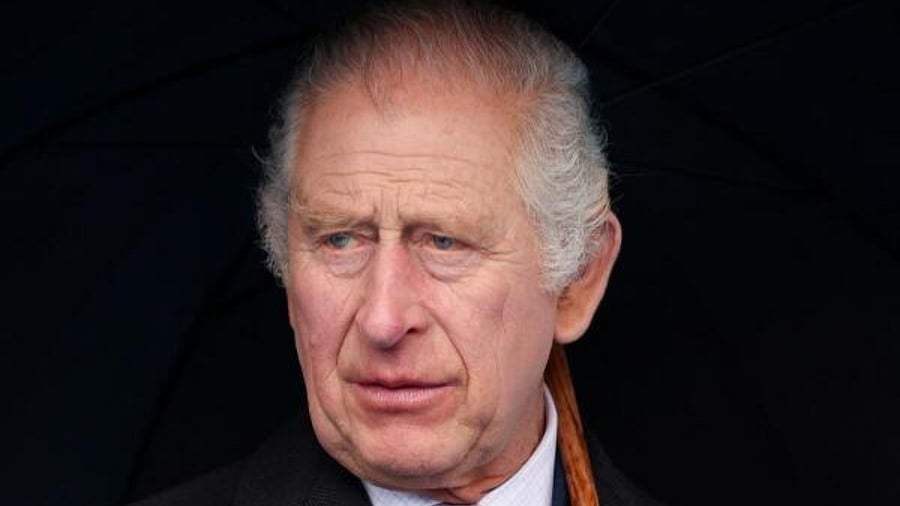 Charles III in Hamburg. Credit: AFP Photo