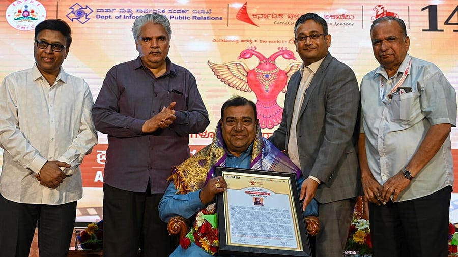 Kannada actor Doddanna. Credit: Special Arrangement