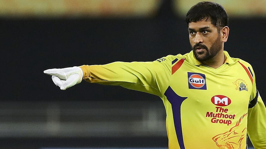 CSK's MS Dhoni. Credit: PTI Photo