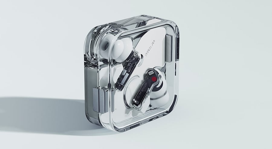 The new Ear(2) series earbuds. Credit: Nothing Inc.