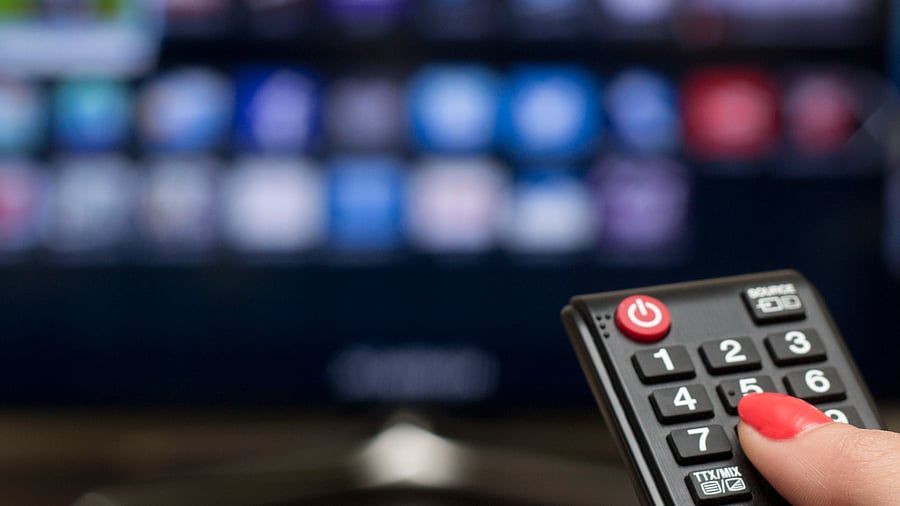 In 2021, two presenters on state television -- husband and wife -- apologised after hugging each other during a live broadcast. Credit: iStock Images