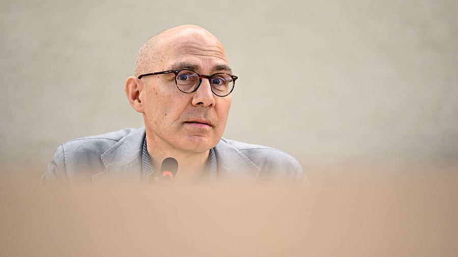 UN High Commissioner for Human Rights Volker Turk. Credit: AFP Photo