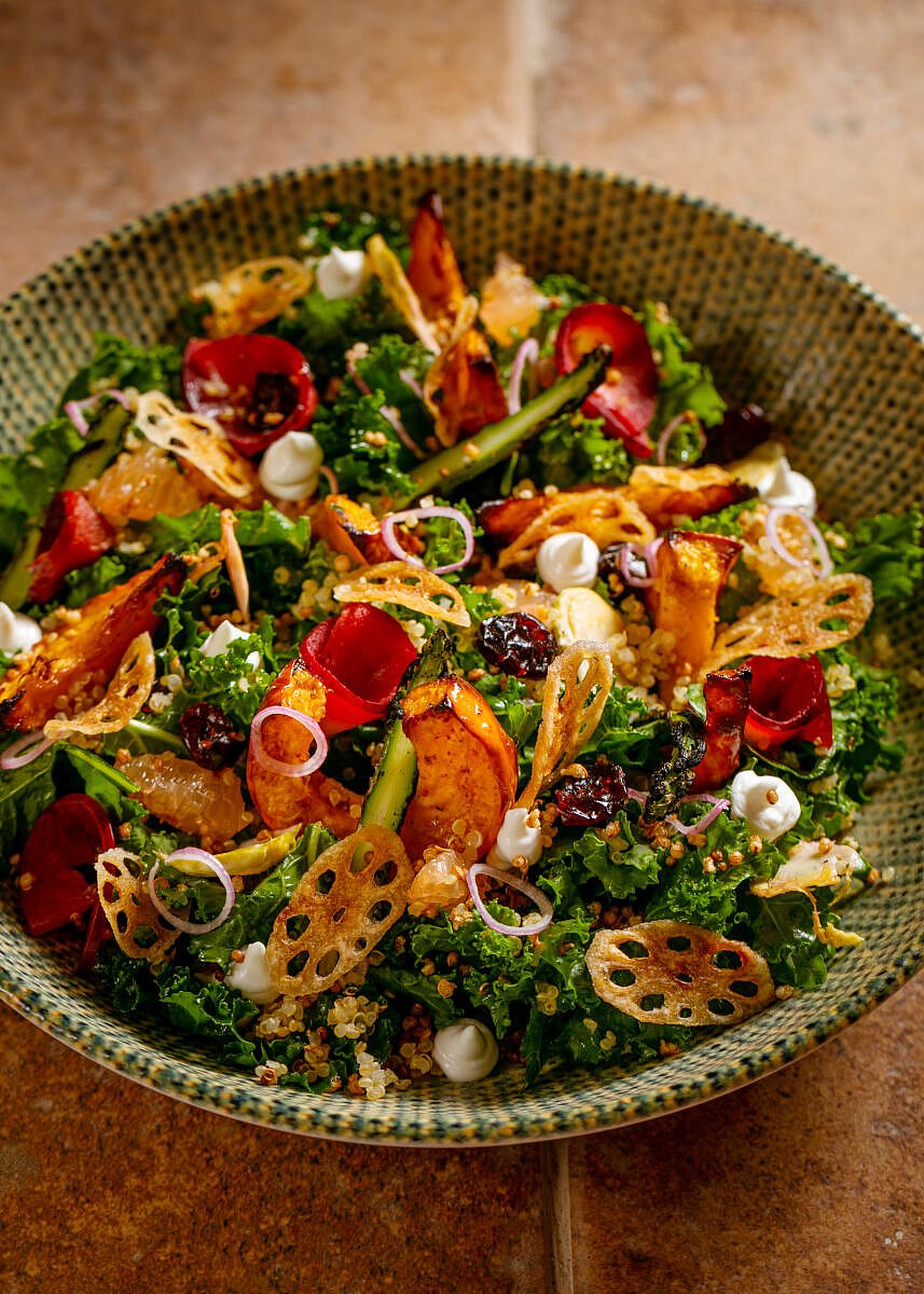 Kale and quinoa salad (Pic courtesy: Lupa)