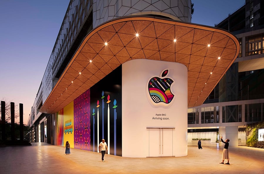 Apple BKC Store coming up at Mumbai. Credit: Apple India