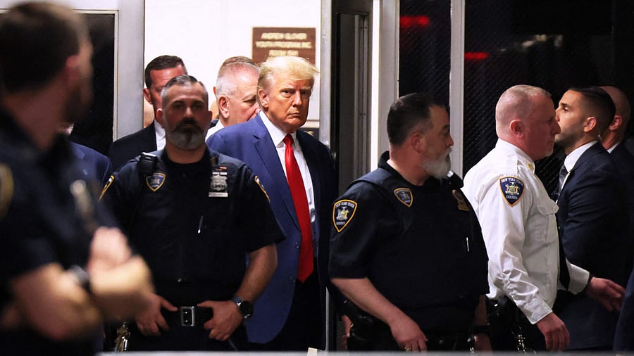 New York grand jury votes to indict former President Trump. Credit: AFP Photo