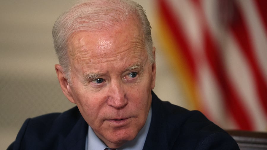 It is a political challenge for Biden, who is widely expected to announce a reelection bid in the coming months. Credit: Reuters Photo
