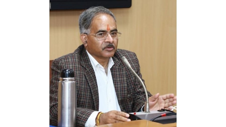 NCERT chief. Credit: Twitter/ProfSaklani