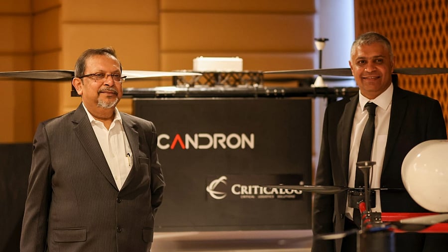 This is the first time Scandron Drones will operate cargo drones at this scale. Credit: Special Arrangement