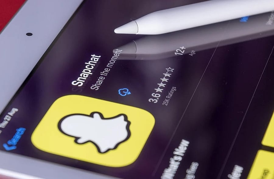 Snapchat app. Picture Credit: Pixabay