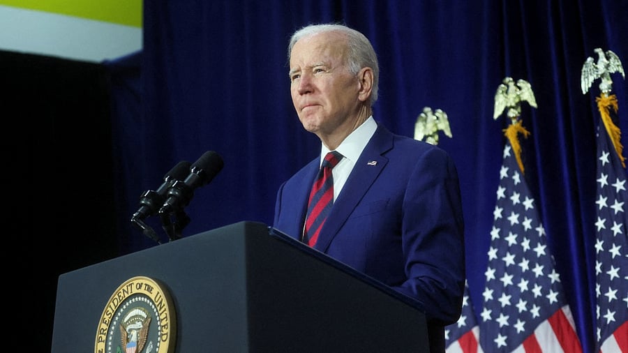 US President Joe Biden. Credit: Reuters Photo