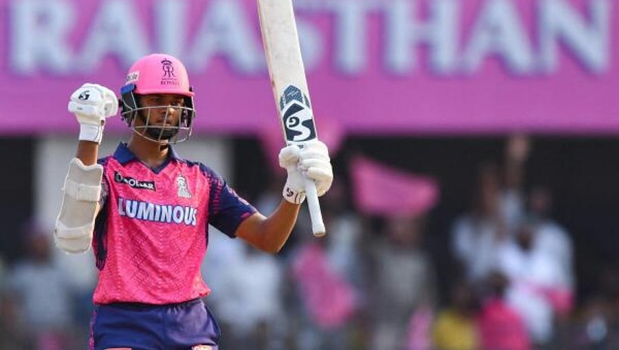 Rajasthan Royals' Yashasvi Jaiswal. Credit: AFP Photo