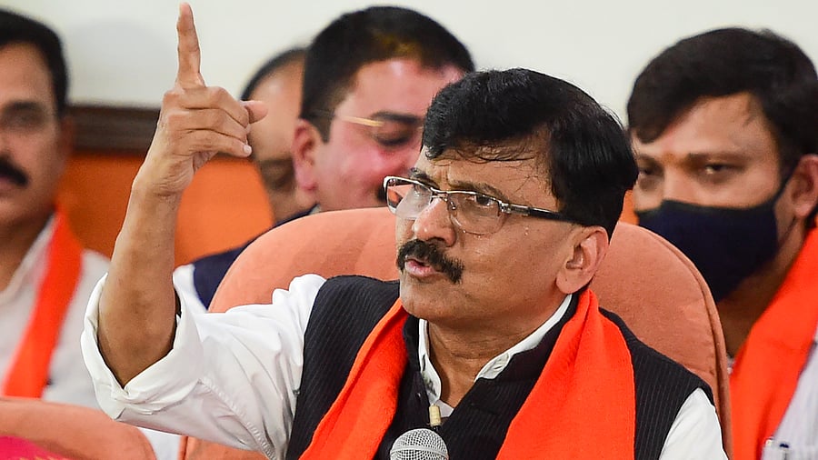 Shiv Sena (UBT) leader Sanjay Raut. Credit: PTI Photo