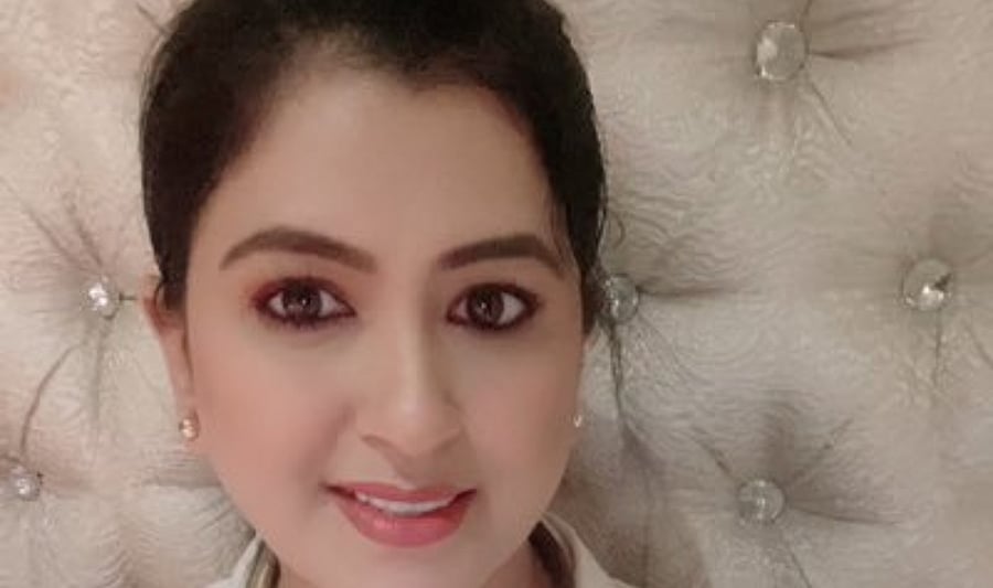 Right-wing activist Kajal Hindustani. Credit: Twitter/ @kajal_jaihind