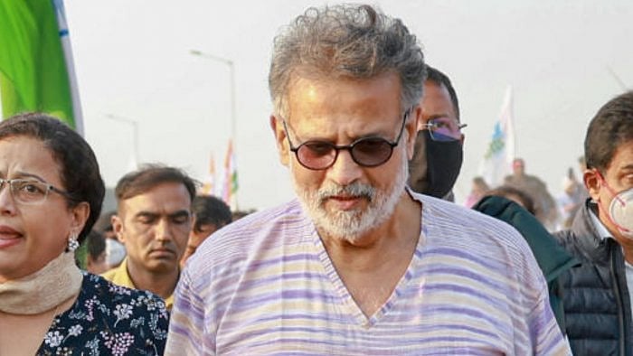 <div class="paragraphs"><p>Mahatma Gandhi's great-grandson Tushar Gandhi. </p></div>
