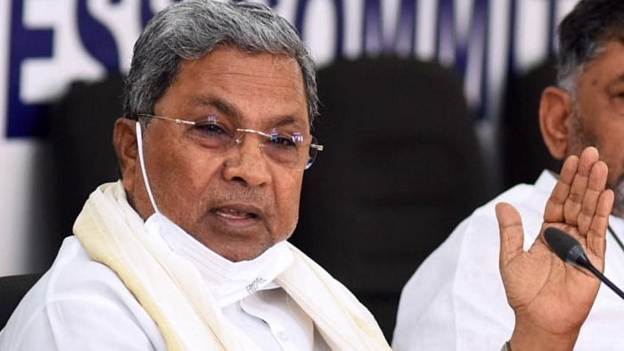 Senior Congress leader Siddaramaiah. Credit: DH Photo