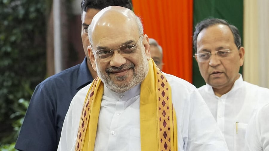 Union Home Minister Amit Shah. Credit: PTI Photo