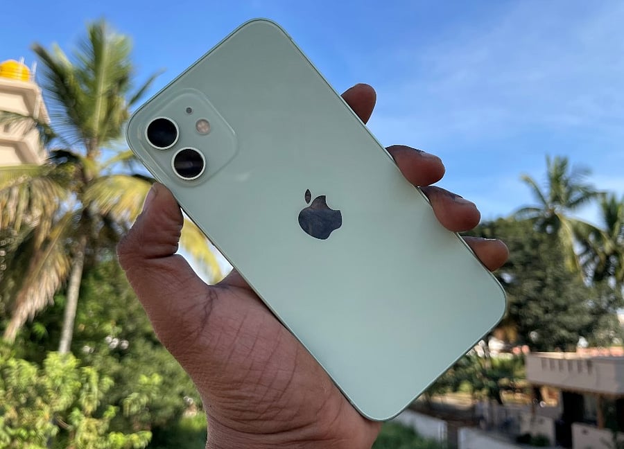 Apple iPhone 12. Credit: DH Photo/KVN Rohit