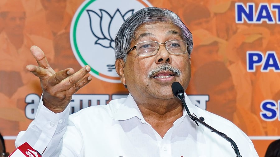 Maharashtra minister and BJP leader Chandrakant Patil. Credit: PTI File Photo