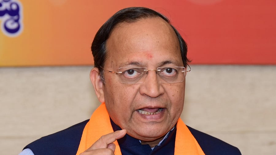 BJP's Arun Singh. Credit: DH Photo