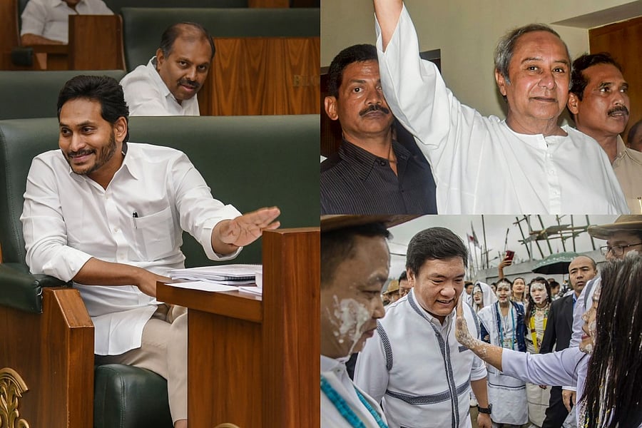 Andhra Pradesh's Jagan Mohan Reddy (over Rs 510 crore) topped the list followed by Arunanchal Pradesh's Pema Khandu (over Rs 163 crore) and Odisha's Naveen Pattnaik (over Rs 63 crore). Credit: PTI Photos