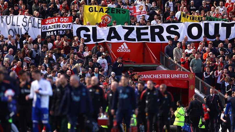The Glazers have angered many United supporters by saddling the club with huge debts over the past 18 years. Credit: Reuters Photo