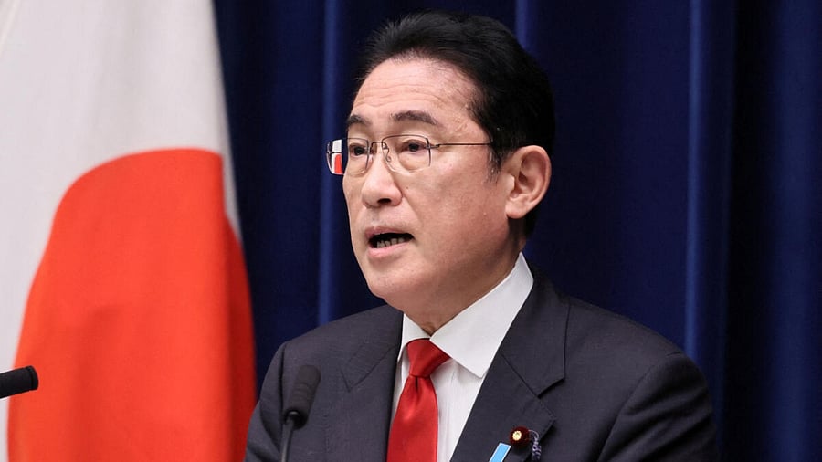 Japanese Prime Minister Fumio Kishida. Credit: Reuters Photo