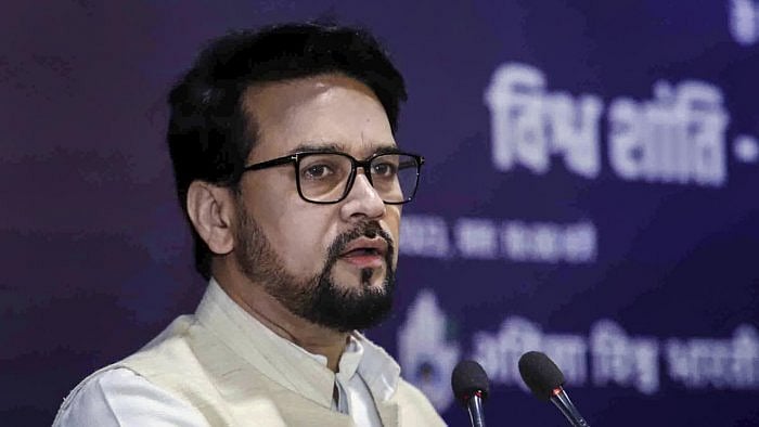 Union sports minister Anurag Thakur. Credit: PTI Photo