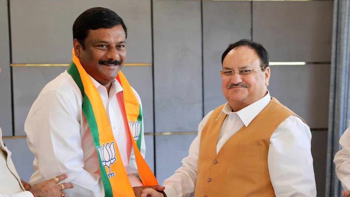 Telangana: Congress leader Maheshwar Reddy joins BJP